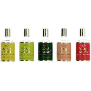 4711 Unisex Variety Set - Acqua Colonia Refreshing Eau de Cologne Mini, 5 Piece