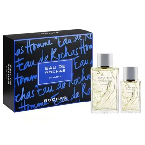 Eau De Rochas by Rochas 100ml EDT 2pc Gift Set for Men