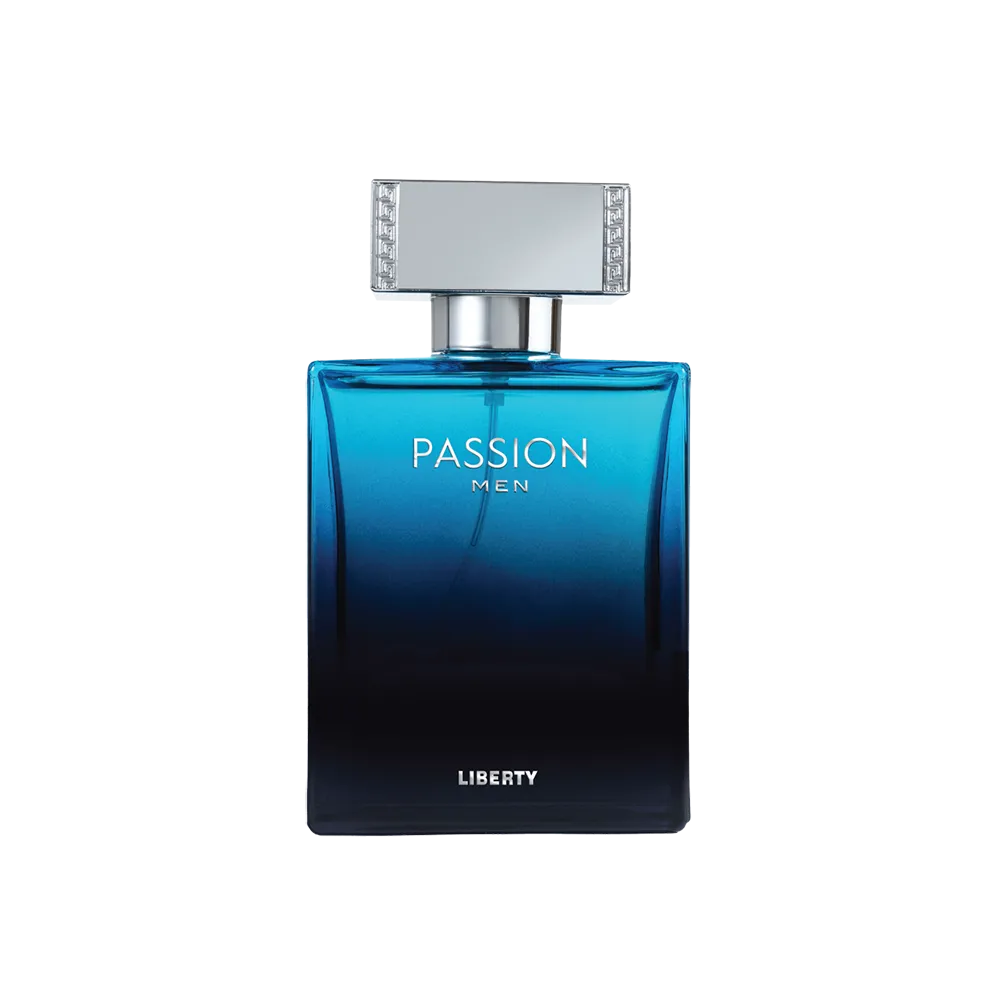 Liberty Luxury Gift Set - Passion for Men, Bloom for Women (100ml/3.4Oz each), Eau De Parfum (EDP), Crafted in France, Long Lasting Smell.