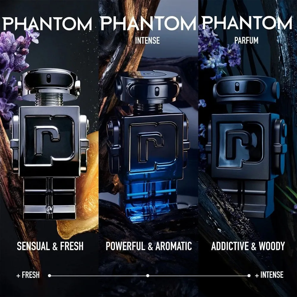 Phantom Intense EDP 5.1 oz refillable for men