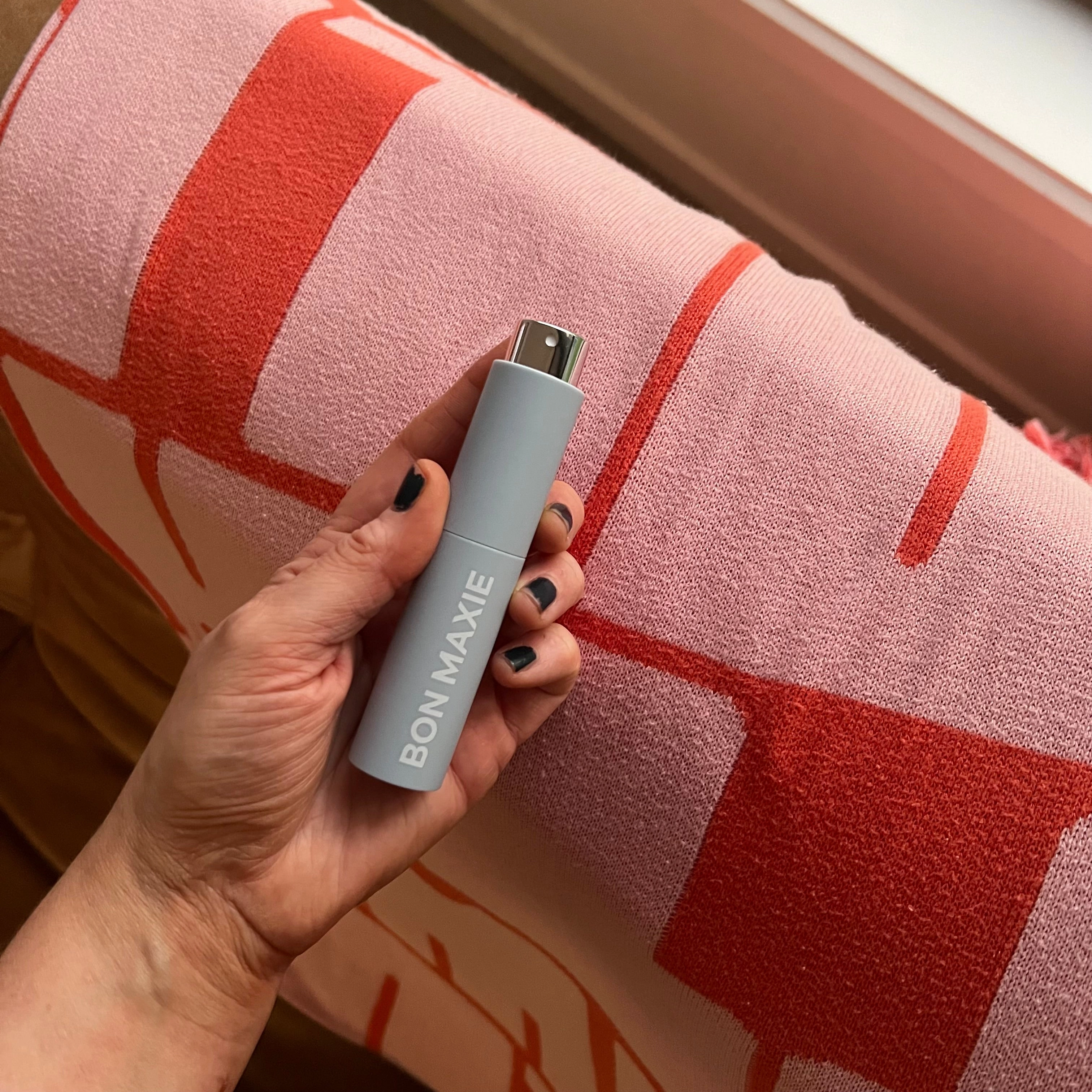 Refillable Perfume Atomiser -- Matte Haze Blue