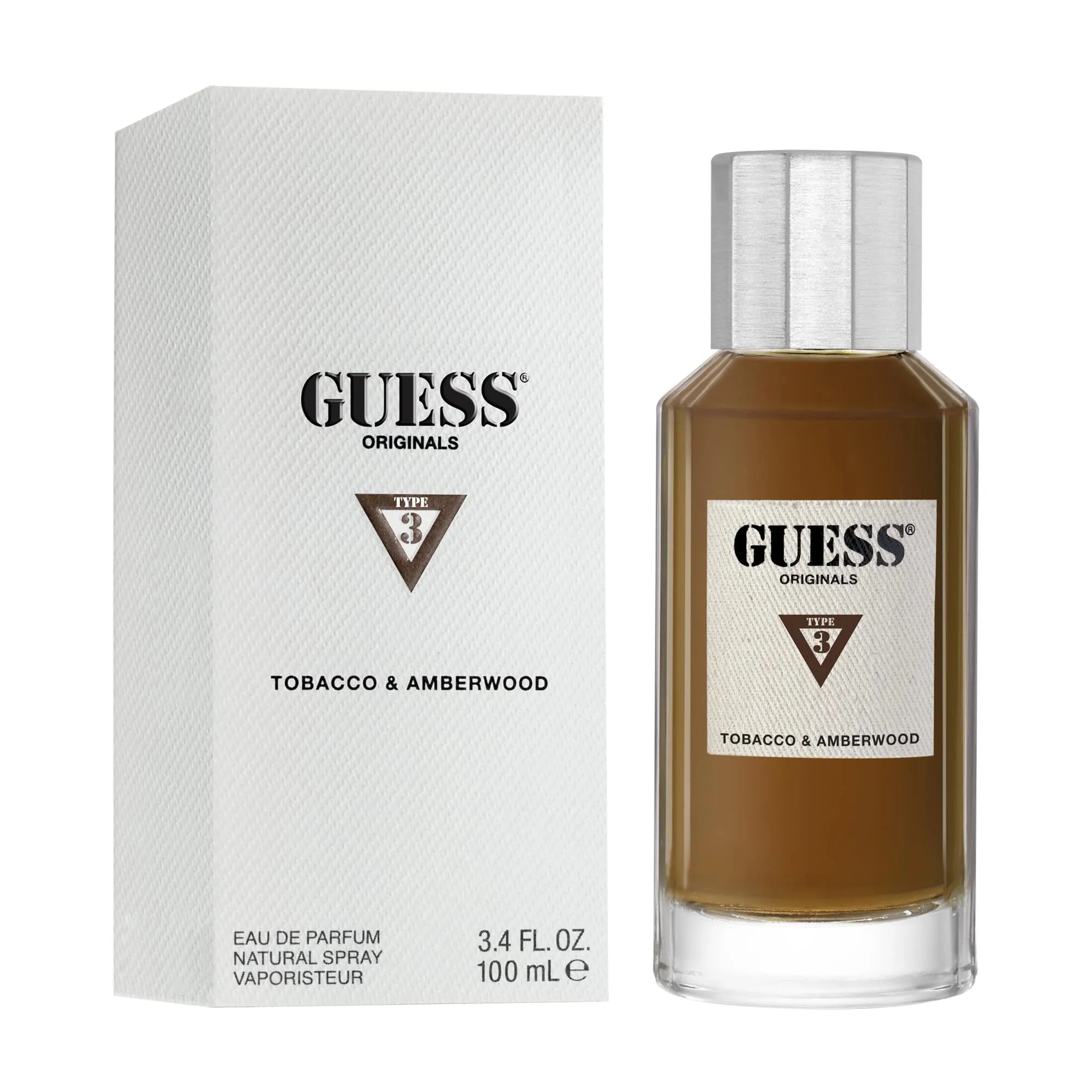 Type 3 Tabacco & Amberwood EDP 3.4 oz unisex