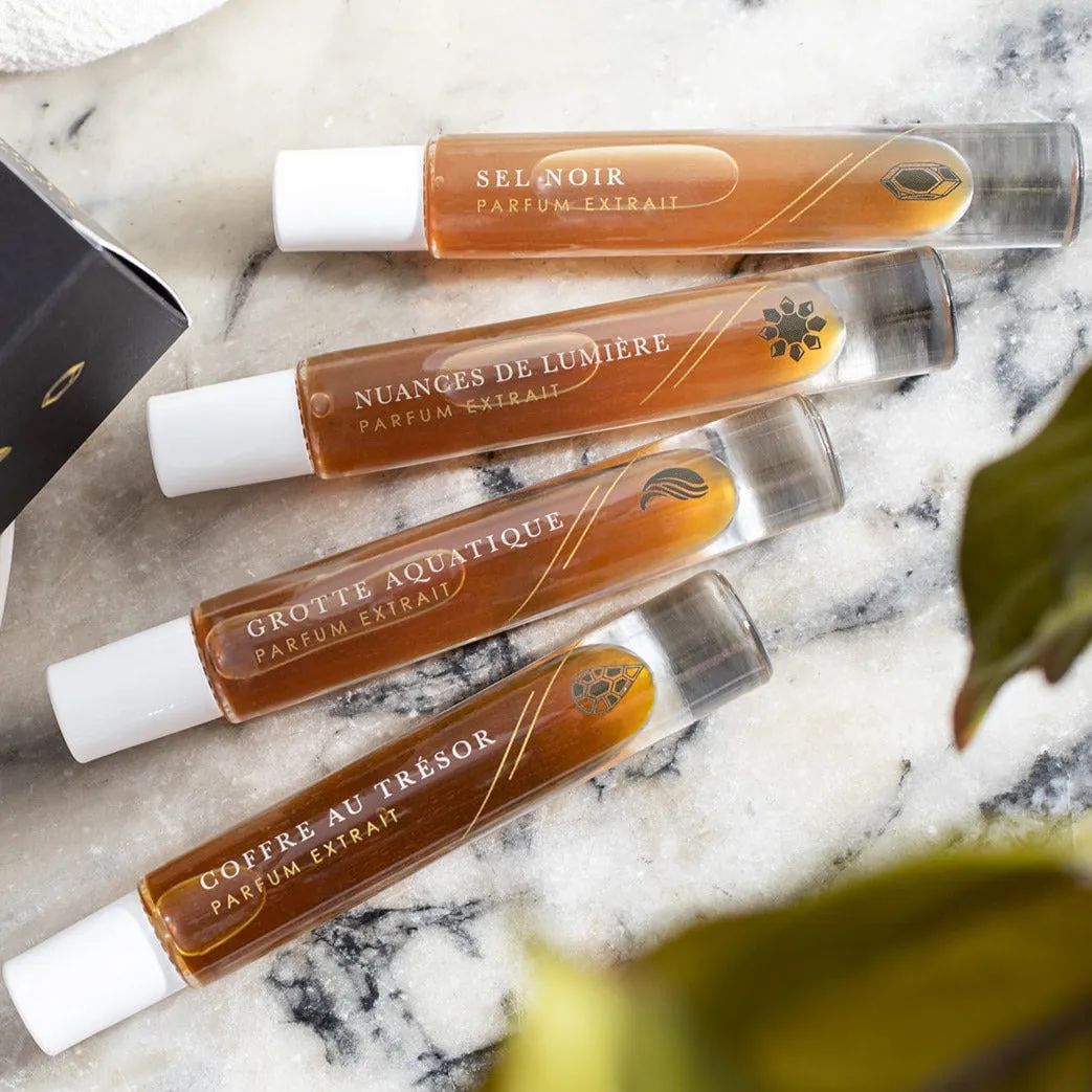 Vanille Geologique boxed set of all four fragrances